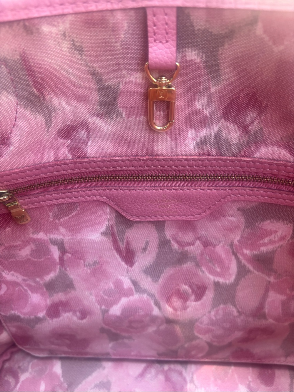 Louis Vuitton Neverfull MM Ikat Flower Monogram Canvas Tote – 100% Authentic - Picture 9 of 16